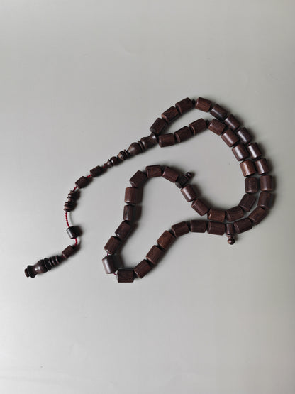 Ebony Wood Tasbih | Kuwait Craft | 41 Beads