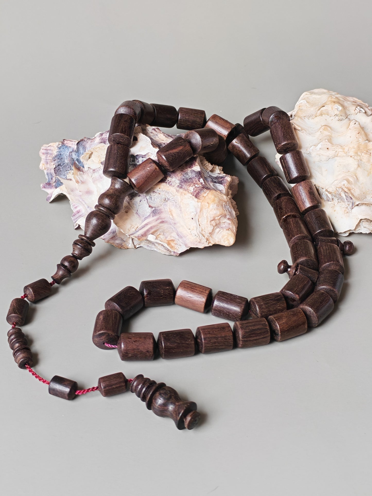 Ebony Wood Tasbih | Kuwait Craft | 41 Beads