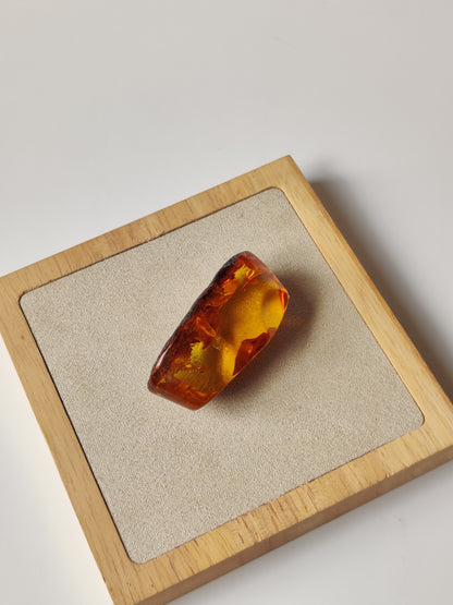 Raw Citron Baltic Amber | Irregular | Transparent