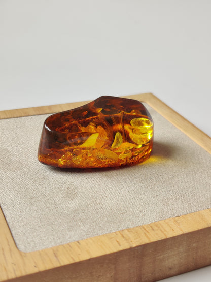 Raw Citron Baltic Amber | Irregular | Transparent