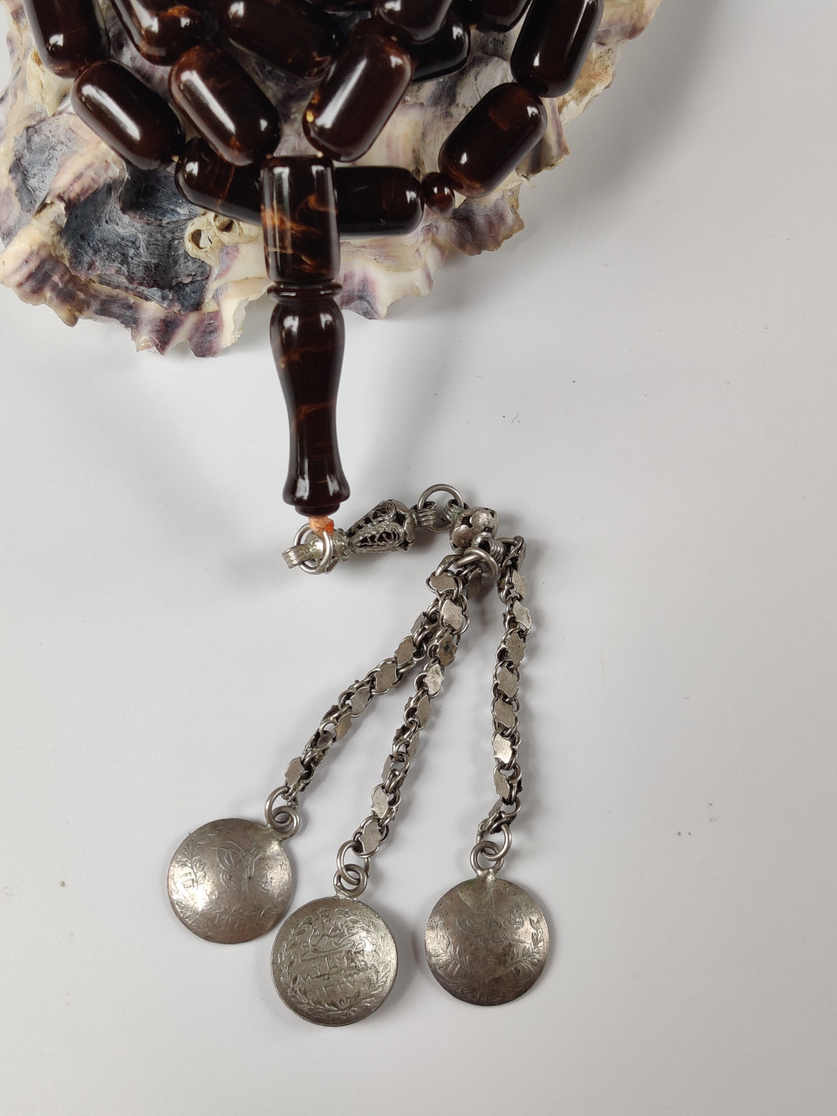 American Galaxy Bakelite Tasbih | 35 Barrel Beads