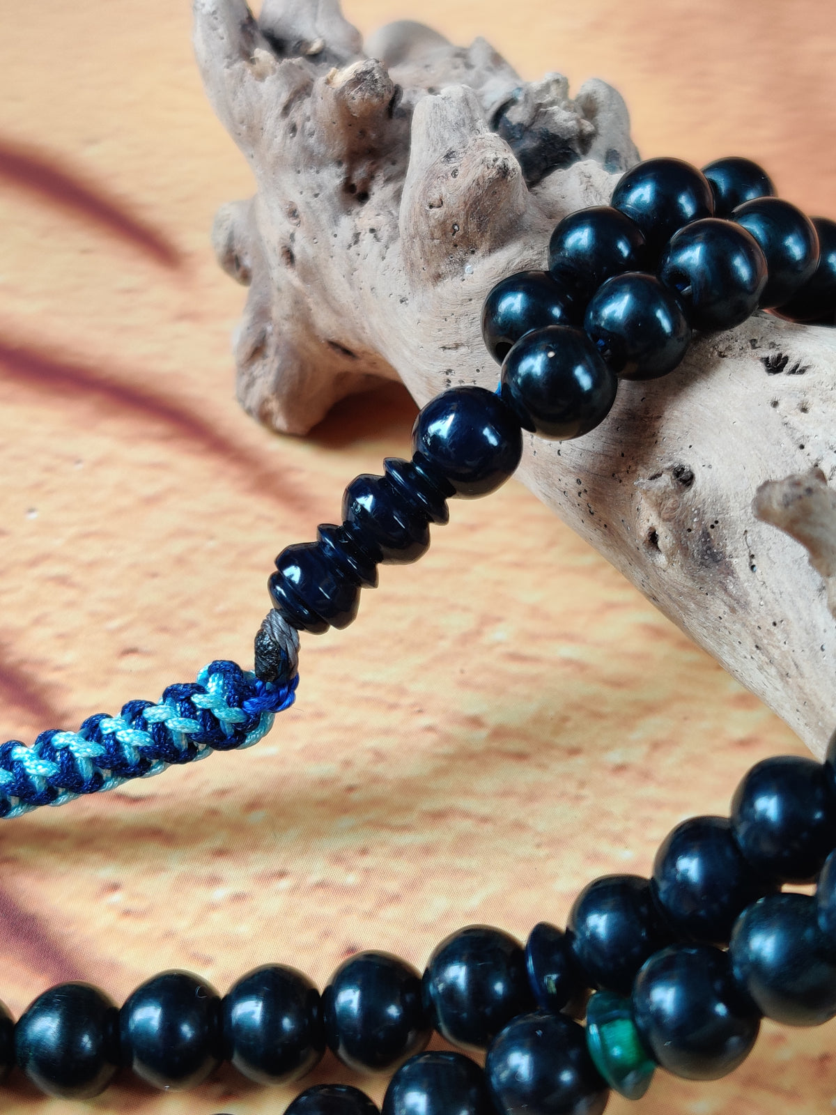 American Bakelite Batman Blue Misbah | 99 Donut Beads