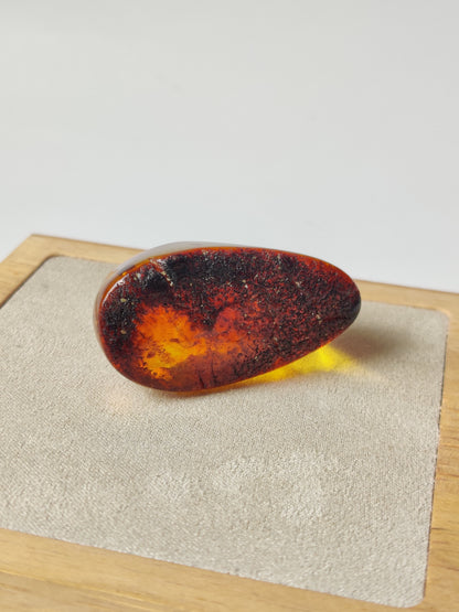 Raw Citron Baltic Amber | Irregular | Transparent