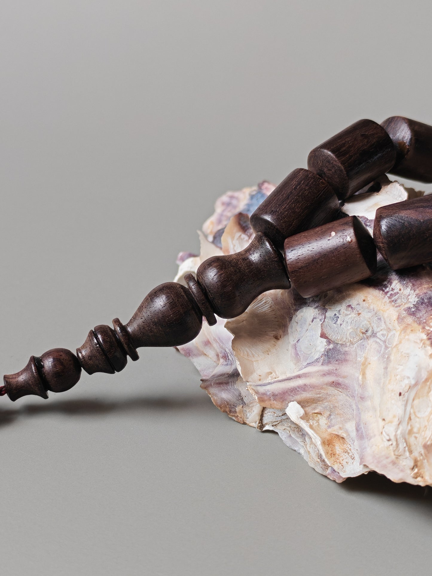 Ebony Wood Tasbih | Kuwait Craft | 41 Beads