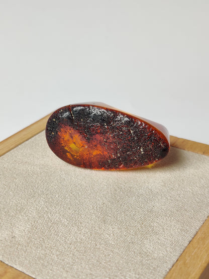 Raw Citron Baltic Amber | Irregular | Transparent