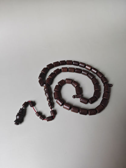 Ebony Wood Tasbih | Kuwait Craft | 41 Beads