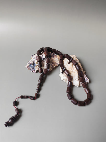 Ebony Wood Tasbih | Kuwait Craft | 41 Beads