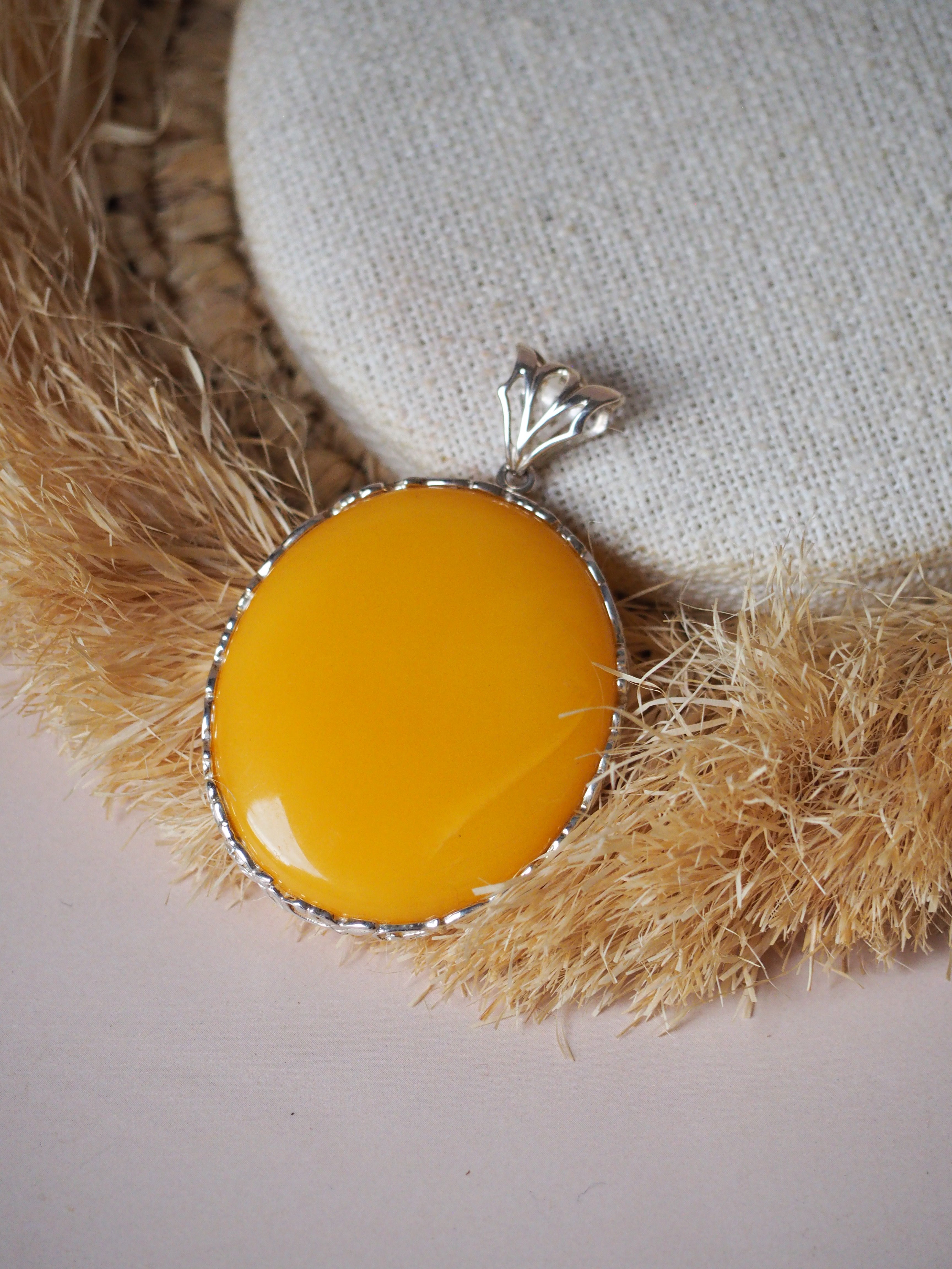 Butterscotch 2025 amber pendant